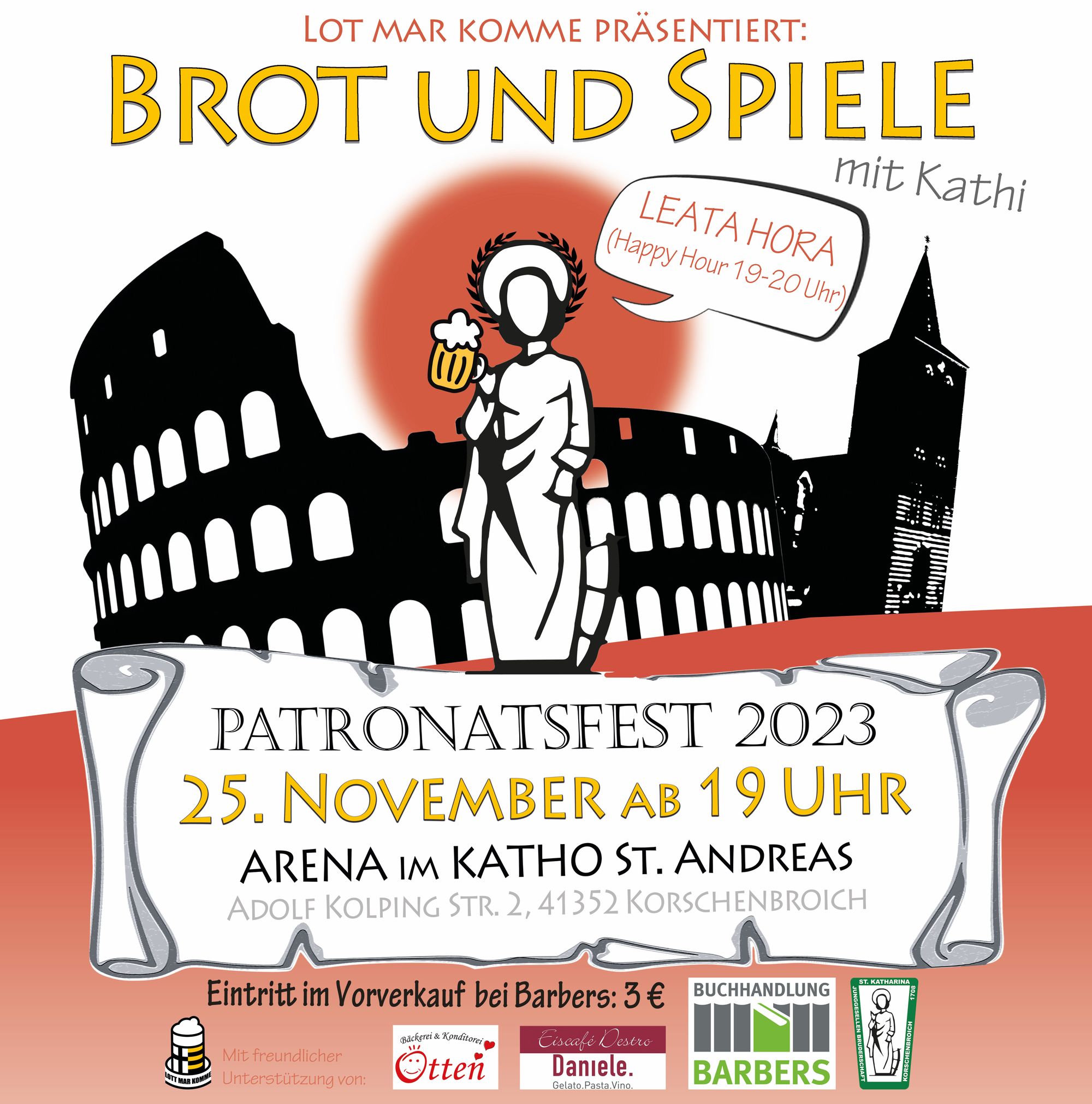 🥖 Brot und Spiele - Patronatsfest 2023 🏛️
